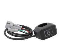 Zerodis Interruptor de Faro de Motocicleta, Material Duradero ABS, Control Preciso, Función Conveniente de Encendido y Apagado de Luz para Modelos de Motocicleta