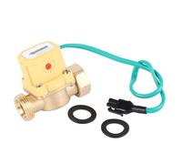 Zerodis Interruptores de Flujo Sensor de Flujo Ajustable Interruptor de Control Automático de Presión 220 V, Resistente a Altas Temperaturas, Arranque a Baja Presión de Agua, Ideal para Calentadores