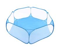 Zerodis Jaula para Mascotas, Tienda Transparente, Transpirable, Portátil, Animal PEQUEÑO, Parque para Hámsteres, Conejillos de Indias, Parque para Mascotas