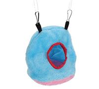 Zerodis Jaulas para Pájaros Nidos Casa para Pájaros Hamaca de Felpa para Domésticos Cama Columpio Acogedora para Loros y Agapornis con 2 Ganchos Ideal para Pequeños, Medianos y Grandes Nido de