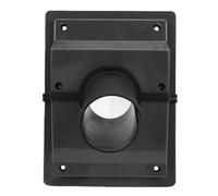 Zerodis Juego de Cubiertas de Línea de Piezas de Aire Acondicionado, Cubierta de Sellado de Pared, Diámetro Interior de Tubería de 2,36 Pulgadas, Universal para Conductos de Pared para Sistemas de