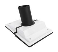 Zerodis Juego de Cubiertas de Línea de Piezas de Aire Acondicionado, Cubierta de Sellado de Pared, Diámetro Interior de Tubería de 2,36 Pulgadas, Universal para Conductos de Pared para Sistemas de