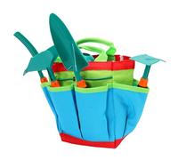 Zerodis Juego de Jardinería para Niños, Pequeño Juego de Herramientas de Jardinero con Bolsa de Herramientas de Jardín para Niños, Jardinería, Kit de Al Aire Libre, Inc