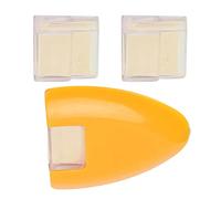 Zerodis Juego de Tiza Premium de Sastor con 4 Opciones de Color, para el Motivo de la Marca en Telas, Adecuadas para Sastres, Costureras y Artesanos (YELLOW)