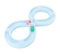Zerodis Juguete de Pelota con Pista para Gatos, Juguete Interactivo para Gatos, Entrenamiento de Ejercicios de 8 Formas con Bolas Coloridas y Pista Rodante Infinita para Gatitos y Adultos