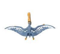 Zerodis Juguete de Pterosaurio Mágico Antiguo, Modelo de Dinosaurio Volador Real de Plástico Azul para Niños, Figura de Pterodáctilo Educativa de 8,86 Pulgadas con Alas Flexibles para Juegos