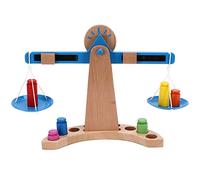 Zerodis Juguete en la Escala del Equilibrio Educativo de Madera para Niños, Enseñando Juguete en Matemáticas Coloridas para el Equilibrio de Aprendizaje, Ojos de Coordinación, Adaptado a Niños de 3