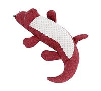 Zerodis Juguetes para Perros con Forma de Simulación Interactiva, Juguete Masticable para Mascotas con Sonido de Grito, Adecuado para Perros Pequeños y Medianos, Abrazando, Masticando, Jugando, (rojo)