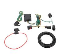 Zerodis Kit de Arnés de Cableado de Remolque de 4 Pines con Material ABS para Grand Caravan 2011-2020, Conector Plano de 4 Vías para una Fácil Instalación Plug-and-Play, Compatible con Town Country