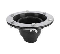 Zerodis Kit de Flashing de Teatro de Alta Temperatura de Alta Temperatura para Tuberías de Chimenea de 4.5-10 Cm Instalación Simple para Yurtas, Cabañas y Talleres 1 Tecla de Paquete Incluida (Black)