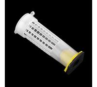 Zerodis Kit de la Copa de Crianza de la Apicultura Bee Queen Jaulas Rodillo de la Herramienta del Equipo del Apicultor 50/70/100 Jaulas de Rodillos(50 x Roller Cages)