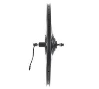 Zerodis Kit de Motor Dentado sin Escobillas de 36 V, Rueda de Motor de Tracción Trasera Eléctrica de 500 W, Cubo de Rueda de Aleación de Aluminio, Pantalla de Batería de 22 Horas para Bicicleta (26