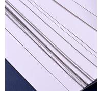 Zerodis Kit de Película Retráctil Imprimible de 25 Hojas para Impresora de Inyección de Tinta, Hojas Termorretráctiles Esmeriladas y Brillantes para Fabricación de Joyas, Ideal para Elaborar