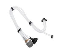 Zerodis Kit de Tubo de Succión, Manguera de Goma Elástica Suave con Filtro para Pulverizador de Pintura sin Aire Project Painter Plus X5 X7 ProX17 ProX19