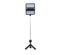 Zerodis Lámpara que Acampa Portátil Solar Recargable de la Luz 60W del | Batería Plegable y Liviana de 3000 MAh para 16-24 H, Carga Solar y Tipo C, Construcción de ABS + PC para Uso en Exteriores