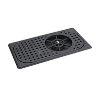 Zerodis Lavador automático de Tazas de Acero Inoxidable Enjuague para Vidrio Taza de café Bar en el hogar Cafetería Accesorios para Enjuague de Tazas Limpiador de Tazas