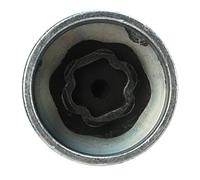 Zerodis Llave de Bloqueo de Ruedas de Metal Profesional, Extractor de Tuercas de Tuercas de Alta Resistencia para Propietarios de Automóviles DIY, Excelente Rendimiento (059)