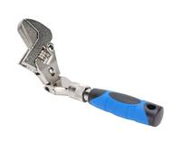 Zerodis Llave de Trinquete de Cabeza Flexible 5 en 1, Llave Ajustable con Cabezal Giratorio de 180 Grados, Vástago Extensible Retráctil para Reparaciones Automáticas y Mantenimiento del