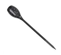 Zerodis Luz de Antorcha Solar 96 LED Lámpara Decorativa con Inserto de | Efecto de Antorcha Amarilla Cálida, Batería de 2200 MAh, Resistencia Al Agua IP65, Material ABS, Encendido Automático del