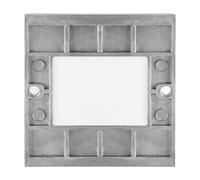 Zerodis Luz de Paso LED con Energía Solar, Aleación de Aluminio, Luz de Entrada y Camino Al Aire Libre Impermeable con 4 Luces Brillantes (rojo)