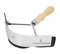 Zerodis Manejo de Madera Duradera para el Sudor del Sudor Herramienta de Aseo sin Deslizamiento para Ganado y Burros con Borde de Goma, Suministros Agrícolas