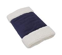 Zerodis Manga Calentadora de Manos, Acabado de Felpa Suave, Bolsa Recargable por USB con Potencia de 10W para Uso en Invierno (Azul Oscuro)