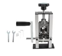 Zerodis Máquina Peladora de Cables, Herramienta Manual para Pelar Cables de Aleación de Aluminio con Manivela Accionada por Taladro, Capacidad de 1 a 25 Mm, Hoja de Acero de Aleación, para