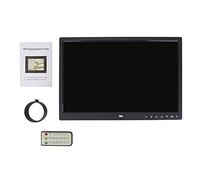 Zerodis Marco de Imagen Digital de 15 Pulgadas, 1280 * 800 HD Pantalla Digital Foto de Foto del Despertador Reproducción de la Película Fácil Configuración Compartir Fotos y Videos (Black)