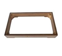 Zerodis Marco de Madera para Cocina de Inducción, Marco de Base de Estufa de té Eléctrica Minimalista, Soporte de Estufa Integrado, Accesorios de Cocina de té, Adecuados para,