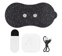 Zerodis Masajeador de Hombros, Pegatinas de Masaje multifuncionales LED masajeador de Pulso eléctrico Recargable por USB con Control Remoto para el Cuello y el Hombro(Blanco)