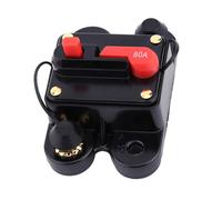 Zerodis Material de Aleación de Disyuntor Reiniciable 80A-300A para Audio Estéreo de Automóvil y Protección de Sistemas de Energía Marina (80A)