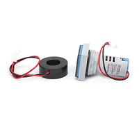 Zerodis Medidor de Voltaje de Corriente Kit de Amperímetro de Voltímetro Indicador Indicador de la Herramienta de Lapso de la Válvula de Medidor de Voltio, para Medir la Potencia, con Extracción