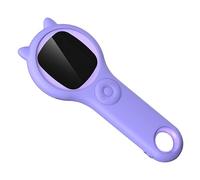 Zerodis Microscopio de Mano para Estudiantes, ABS USB Microscopio Científico de Bolsillo Zoom 500x Pantalla IPS de 2 Pulgadas 8 Luces LED Video Fotográfico HD para Niños Estudiantes Estudio de Campo