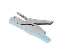 Zerodis Mini Grapadora, 10 Hojas de Escritorio Portátil de Mano, Papelería de Estudio de Oficina (BLUE)