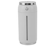 Zerodis Mini Humidificador Portátil, Humidificador de Escritorio Personal, USB para Coche con 7 Luces de Colores, Apagado Automático, Ultrasilencioso para Dormitorio, (WHITE)