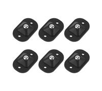 Zerodis Mini Ruedas Autoadhesivas Ruedas Giratorias de Acero Inoxidable y