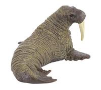 Zerodis Modelo de Figura de Elefante de la Morsa en Miniatura a los Detalles Educativos Juguetes Educativos para Niños en Plástico 11 * 10 * 5.5 Cm