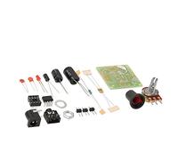 Zerodis Módulo Amplificador LM386, Kit de Audio Electrónico Inteligente para Bricolaje, Clase D de Doble Canal para de Sonido de Altavoz, Voltaje de Trabajo de 3-12 V, Ideal para Amantes del