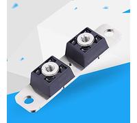 Zerodis Módulo de Diodo de Recuperación Rápida, Fuente de Alimentación del Rectificador Estructura Crimped Completa 100A 20V, Función de Aislamiento, Excelente Mano de Obra para Materiales de,