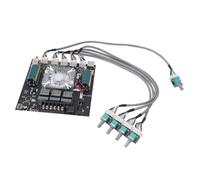 Zerodis Módulo de Placa Amplificadora de Potencia de 2.1 Canales, Chip TDA7498E, Amplificador Digital con Subwoofer, Proyectos de Bricolaje de Audio para el Hogar, Potencia de Salida de 160 W + 220 W