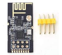 Zerodis Módulo NRF24L01 Inalámbrico con Rendimiento de Transmisión Ajustable para la Comunicación de Larga Distancia para Rutas de Larga Distancia para Tableros de Desarrollo de (Parche de