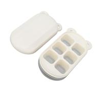 Zerodis Molde de Hielo Pequeño, Bandeja para Cubitos, para Bebidas (crema)