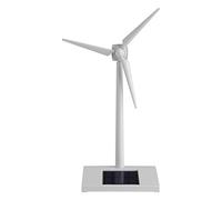 Zerodis Molinos de Viento Accionados Solares Mini Solar Powered Windmill Toy Juguete de Viento Solar Niños enseñando Juguetes(A)
