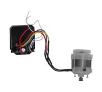 Zerodis Motor de Minisierra, Motor Eléctrico de 21V, 14 Dientes, Sierra Eléctrica de Alta Potencia, Motor sin Escobillas para Motosierra Eléctrica Inalámbrica de 4, 6 y 8 Pulgadas