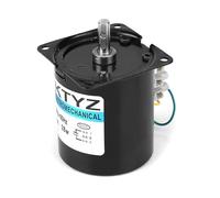Zerodis Motor Síncrono de CA XD68KTYZ, Engranaje de Metal, Potencia de 28 W, 2,5 a 110 RPM para Automatización, Luces de Escenario, Control de Instrumentos (2,5 vueltas)