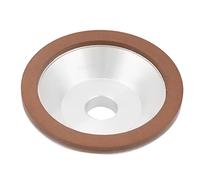 Zerodis Muelas Abrasivas Muela de Copa para Metal de Carburo, Excelentes Tasas de Eliminación, Ideal para Procesamiento de Cuchillos de Aleación y Hojas de Sierra Rectificado de Diamante de 100 Mm