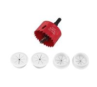 Zerodis Ocultador de Cables de TV para Pared, Kit de Ocultación de Cables con Orificio de 2-3/8 Pulgadas y 60 Mm con 4 Pasos, 1 Accesorio para Taladro de Sierra Perforadora, 10 Bridas