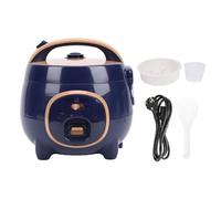 Zerodis Olla Arrocera Pequeña de 1,8 L con Rejilla para, Arrocera Eléctrica Multifuncional de 300 W con Olla Antiadherente, Función de Cocción con una Tecla para Cereales, Sopa, (Enchufe europeo