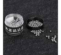 Zerodis Otras Herramientas de Cocina Accesorios Perlas de Limpieza Limpiador Reutilizable de Acero Inoxidable para Manchas de Vino y té Ideal para Garrafas y Jarrones 300PCS Decantador de 4 Mm