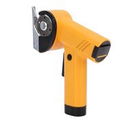 Zerodis Otras Herramientas de Jardín Tijeras Eléctricas de Metal de 25 W con Luz LED, Potente Motor de 2000 MAh, Cortador de Cartón Recargable por USB, Herramienta Manual para Chapa de Acero (YELLOW)